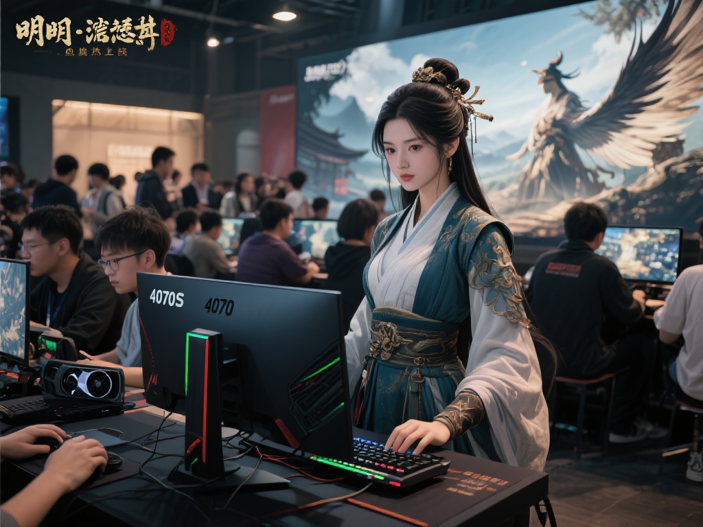 《明末:渊虚之羽》线下试玩:4070S毫无压力,女主角颜值抢眼 《明末:渊虚之羽》这款游戏近期火热上线,