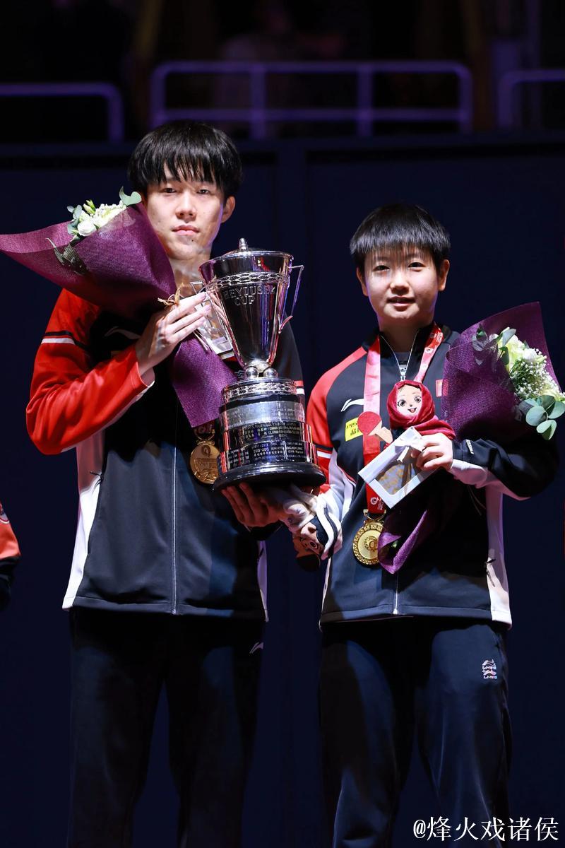 孙颖莎王楚钦领衔新生代体坛,24局零封多线作战展现榜样风采 孙颖莎王楚钦领衔新生代体坛,24局零封多线作战展现榜样风采